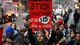 Fast-food workers strike, protest for higher pay